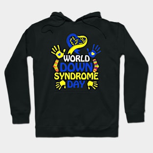 World Down Syndrome Day T-shirt Support and Awareness 3.21 Hoodie